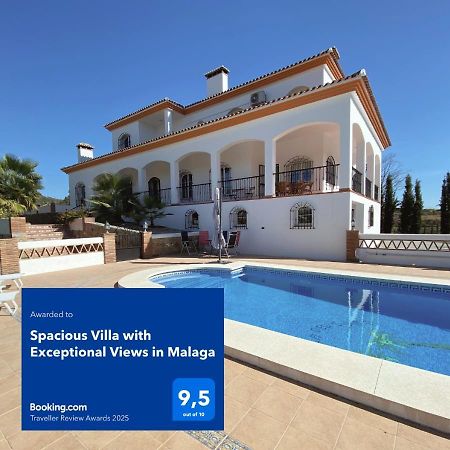 Spacious Villa With Exceptional Views In Malaga Casarabonela Exterior photo